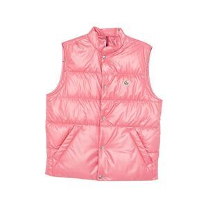 Moncler Pink Jackets - Waistcoats & Gilets Men